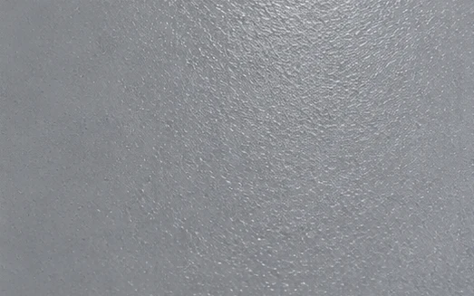Close-up of a solid grey coated floor